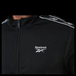 Hot Reebok Classic Cl F Vector Tape Tracktop Black Svart