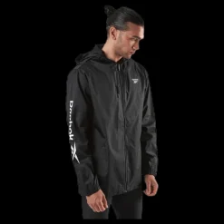 Reebok Classic Cl F Vector Windbreaker Black Svart Outlet