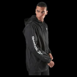 Reebok Classic Cl F Vector Windbreaker Black Svart Outlet