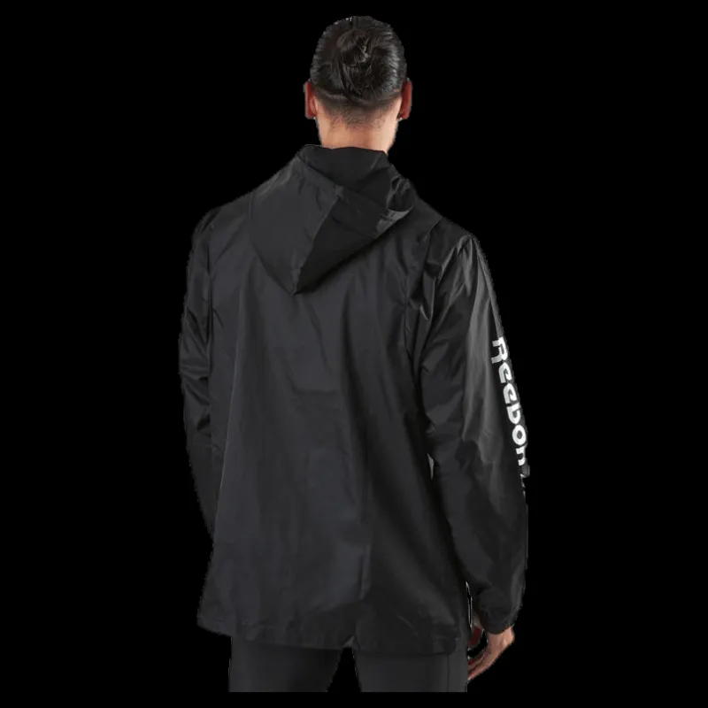 Reebok Classic Cl F Vector Windbreaker Black Svart Outlet