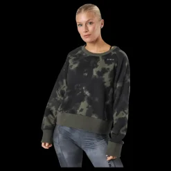 BOW19 Clara Crewneck Cinder Tie Dye Flerfärgad