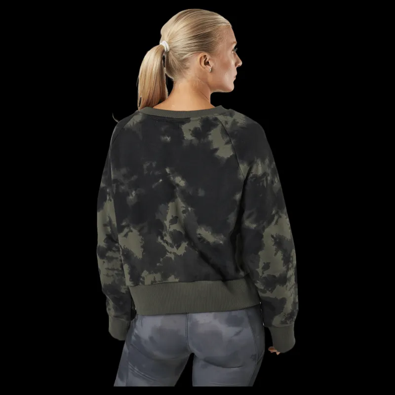 BOW19 Clara Crewneck Cinder Tie Dye Flerfärgad