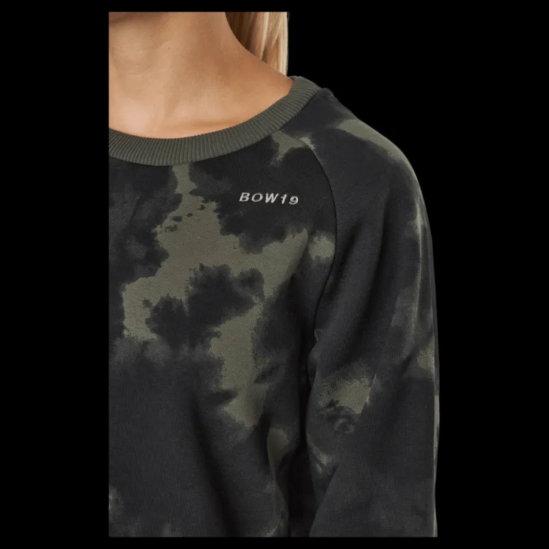 BOW19 Clara Crewneck Cinder Tie Dye Flerfärgad