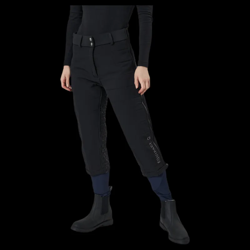 Equipage Clash II F/G Padded Breeches Black Svart Clearance