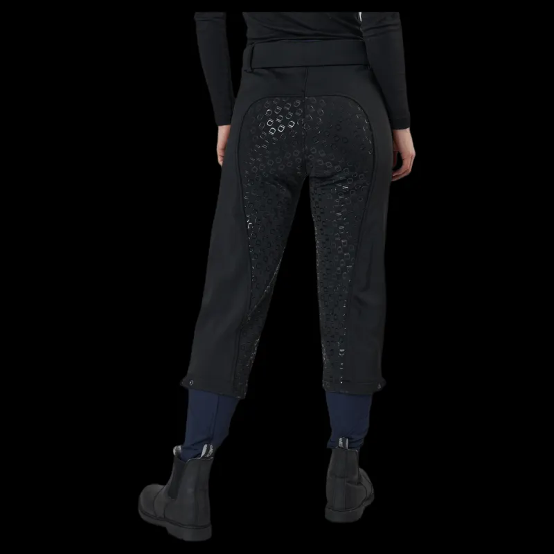 Equipage Clash II F/G Padded Breeches Black Svart Clearance