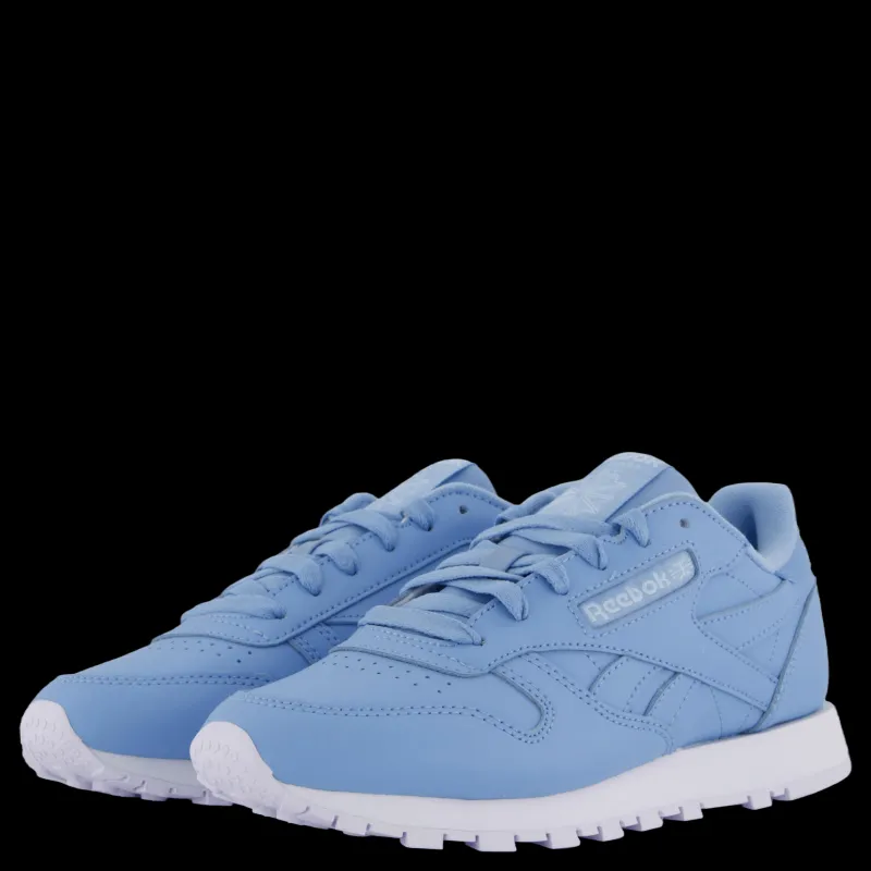 Discount Reebok Classic Classic Leather Flublu/White/Glablu Blå