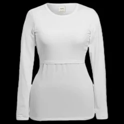 Boob Classic LS Top White Vit Best