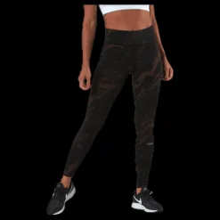 Casall Classic Printed 7/8 Tights Brown/Black Brun och Svart Discount