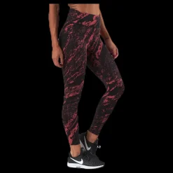 Casall Classic Printed 7/8 Tights Pink Rosa Hot