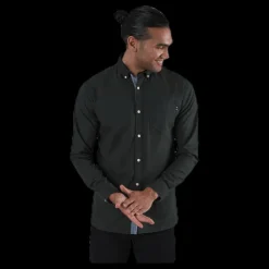 Jack & Jones Classic Soft Oxford Shirt L/S Black Svart