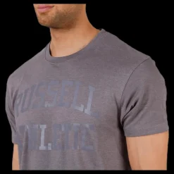 Discount Russell Athletic Classic S/S Tee Purple Lila