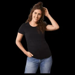 Boob Classic SS Top Black Svart Best