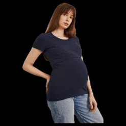 Best Boob Classic SS Top Blue Blå