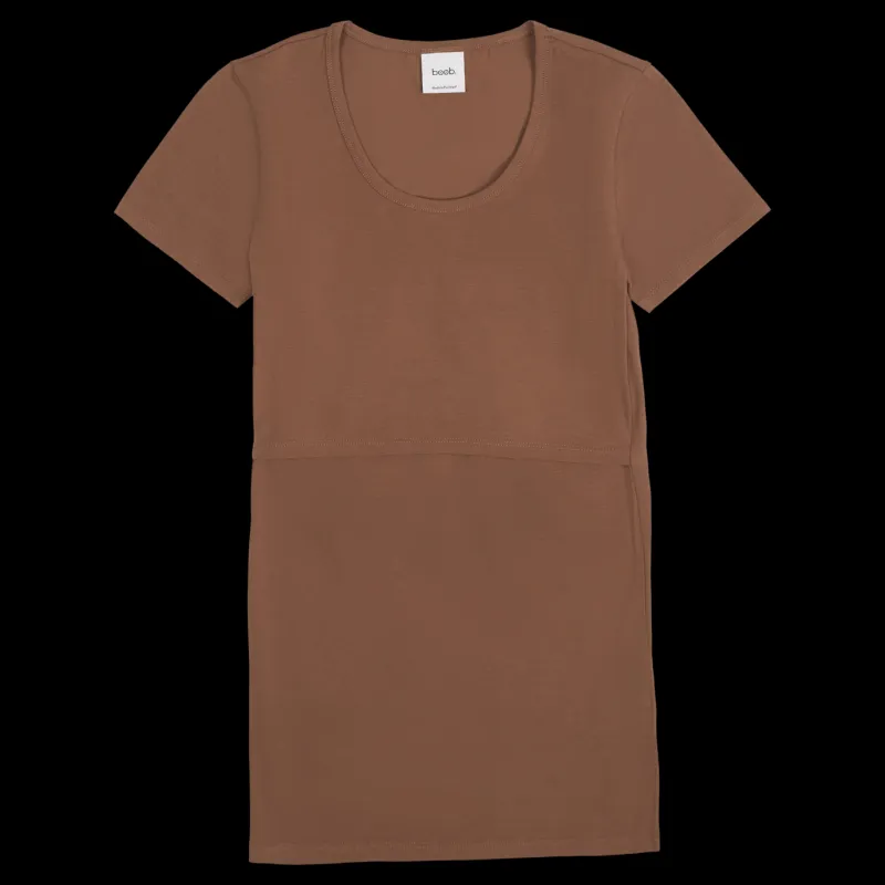 Sale Boob Classic S/s Top Hazelnut Brun