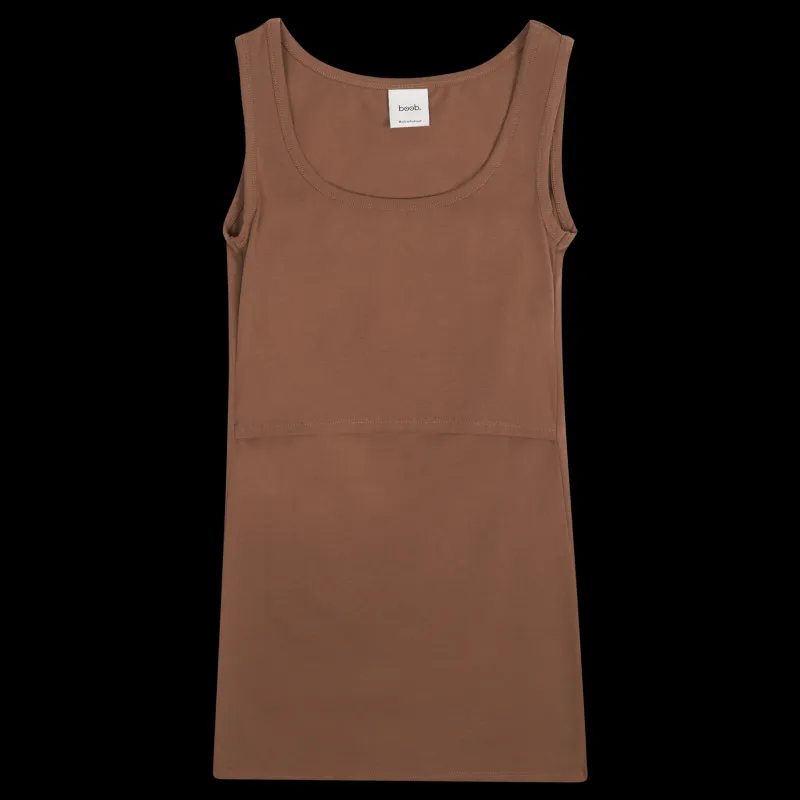 Boob Classic Tank Top Hazelnut Brun Hot