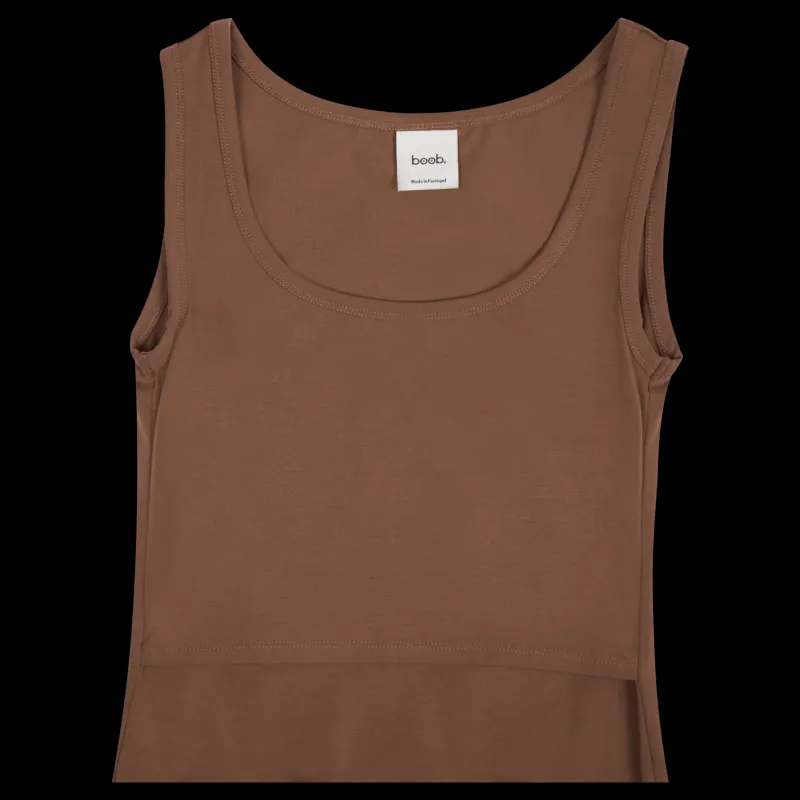 Boob Classic Tank Top Hazelnut Brun Hot