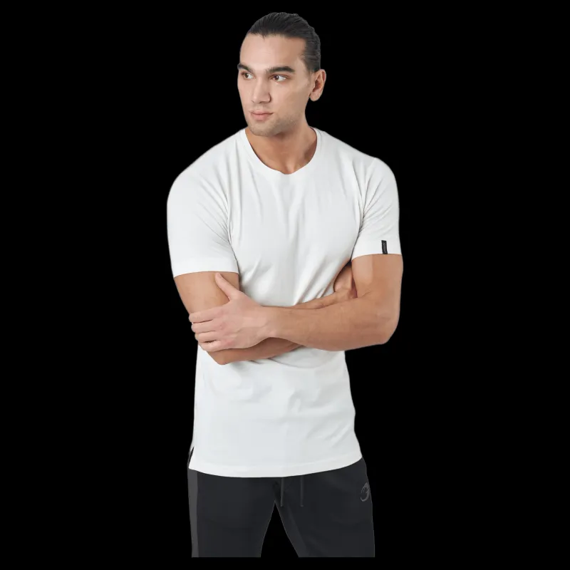 GASP Classic Tapered Tee Off White Vit Hot