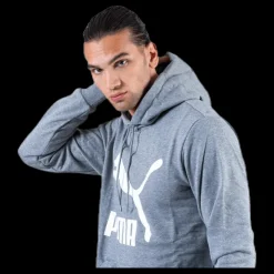 Puma Classics Logo Hoody TR Grey Grå