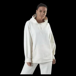 Clearance Puma Classics Oversized Hoodie Beige Vit