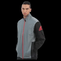adidas Climaproof Heathered Jacket Black/Grey Grå New