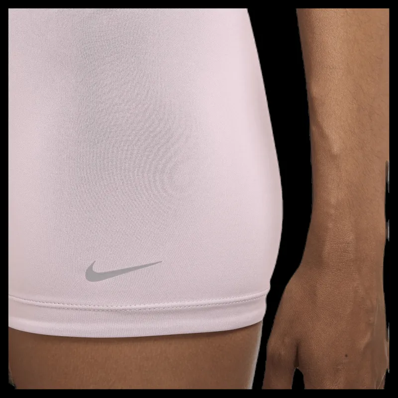 Nike Cln Novelty 3in Short Silver/Red Rosa New
