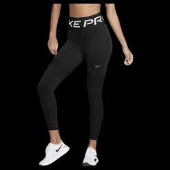 Nike Cln Nvlty Tight 7/8 Black/Silver Svart Online