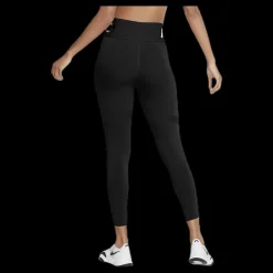 Nike Cln Nvlty Tight 7/8 Black/Silver Svart Online