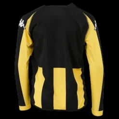 Kappa Clone Shirt L/S Black/Yellow Svart och Gul