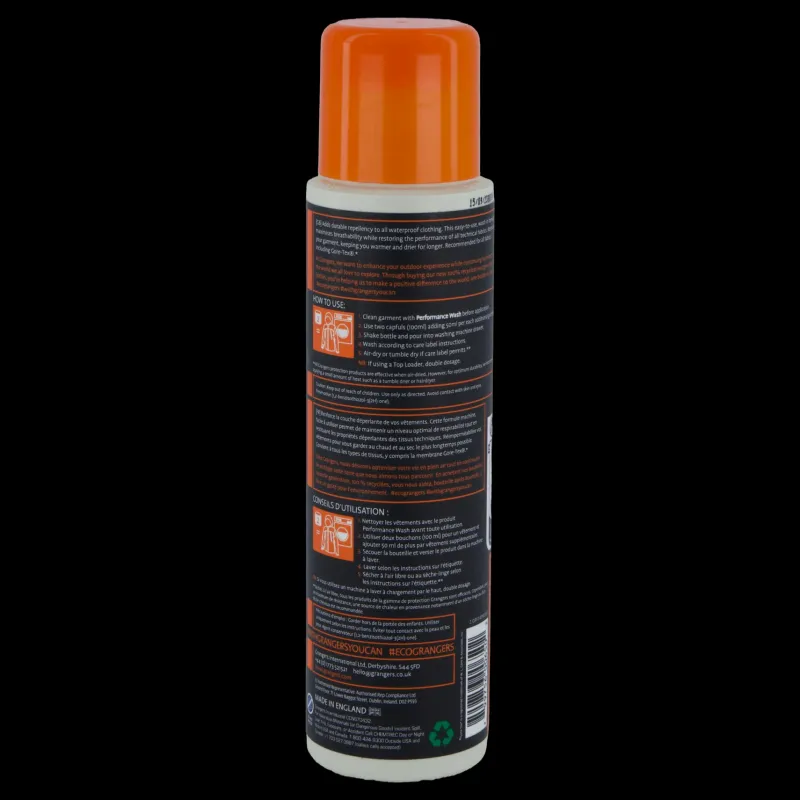 Grangers Clothing Repel Neutral Svart