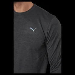 Outlet Puma Golf Cloudspun Crewneck Puma Black Heather Grå