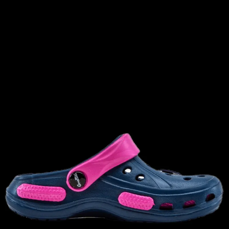 Online Graffiti Cloxie Kids Lightweight Sandal Blue/Pink Blå och Rosa