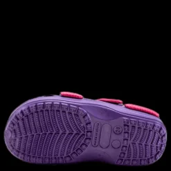 Graffiti Cloxie Kids Lightweight Sandal Purple Lila Outlet