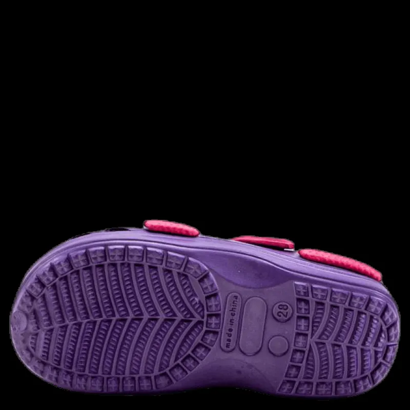 Graffiti Cloxie Kids Lightweight Sandal Purple Lila Outlet