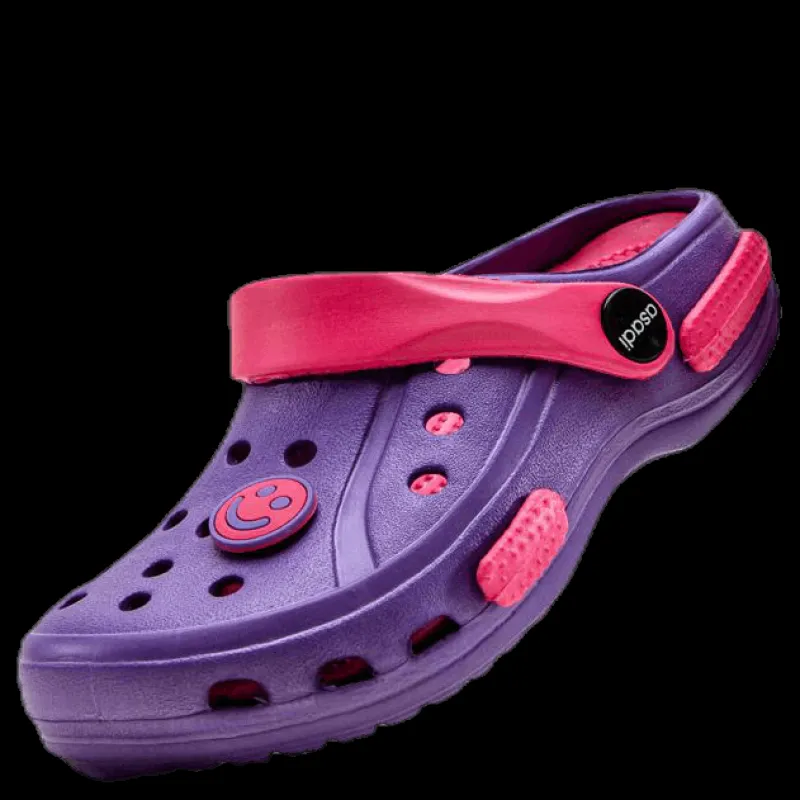 Graffiti Cloxie Kids Lightweight Sandal Purple Lila Outlet