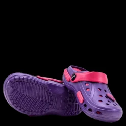 Graffiti Cloxie Kids Lightweight Sandal Purple Lila Outlet