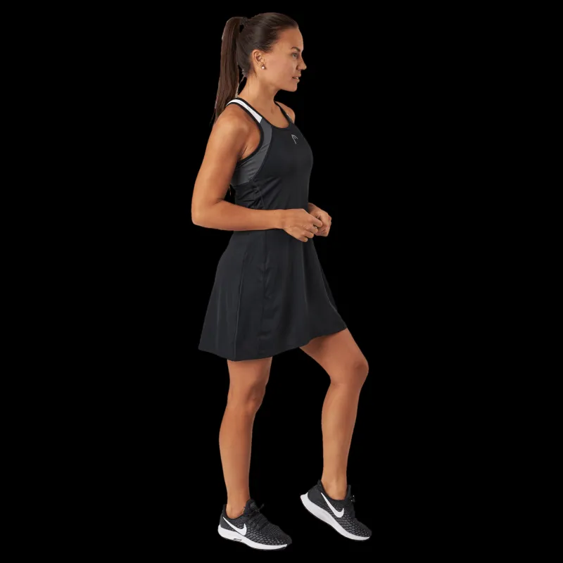 Head Club 22 Dress Women Black Svart New