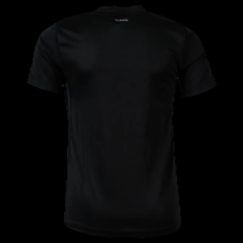 Hot adidas Tennis Club 3 Stripes Tee Youth Black Svart