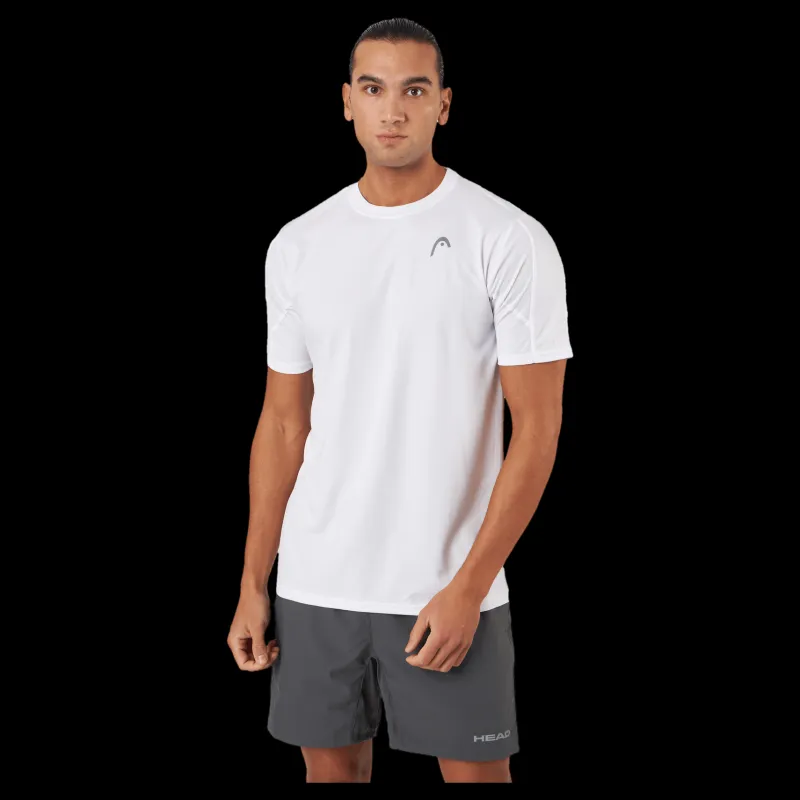 New Head Club 22 Tech T-shirt Men White Vit