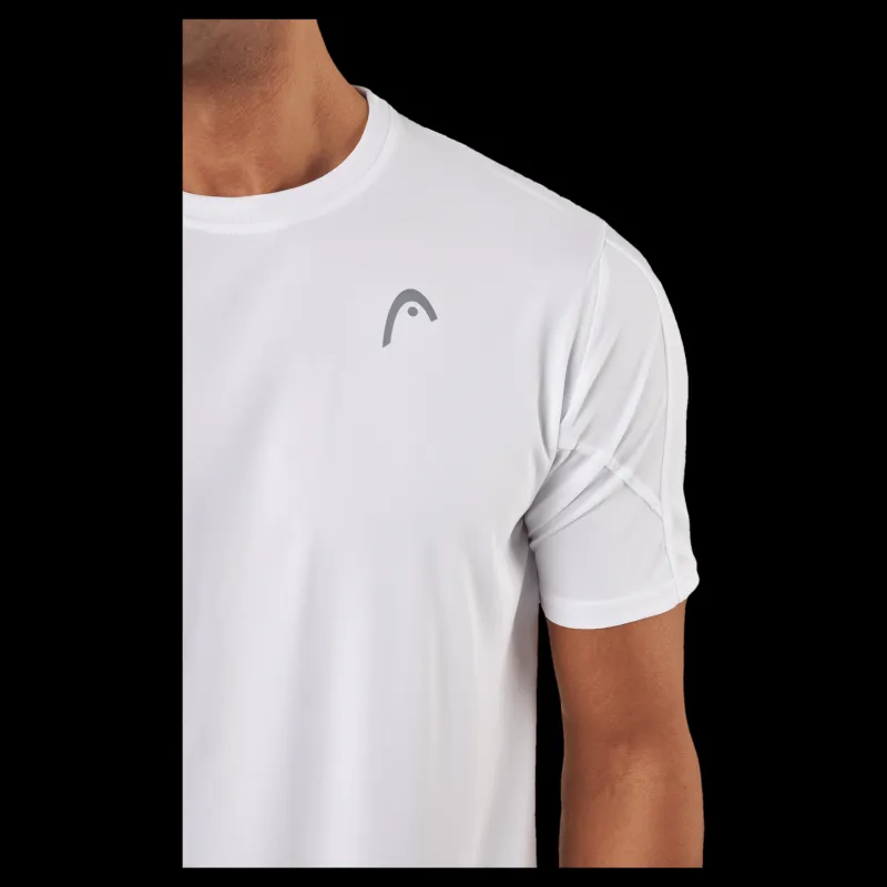 New Head Club 22 Tech T-shirt Men White Vit