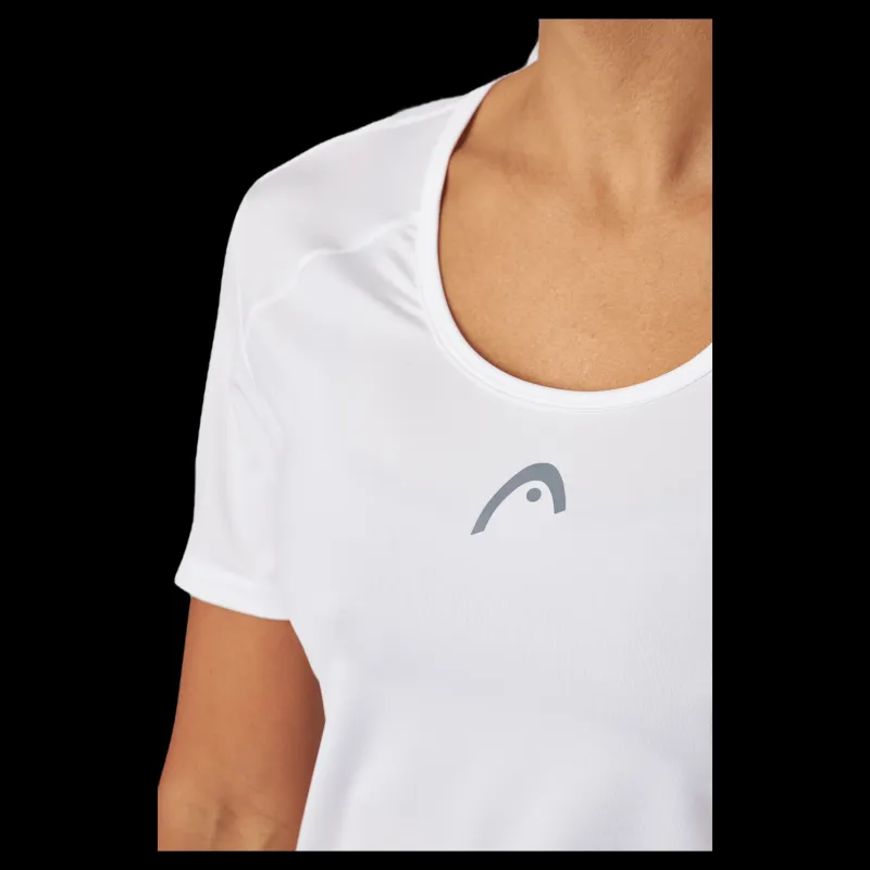 Hot Head Club 22 Tech T-shirt Women White Vit