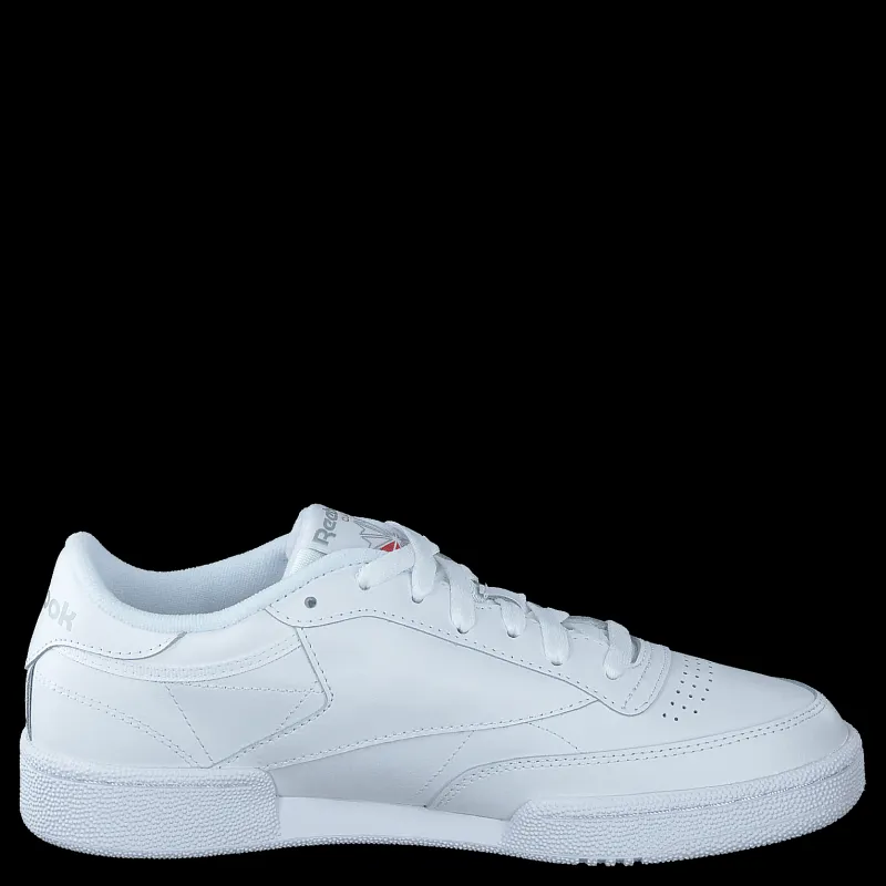 Outlet Reebok Classic Club C 85 White/sheer Grey Vit