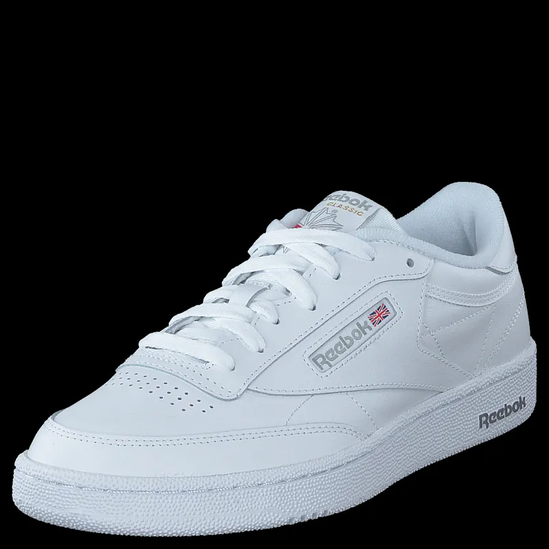 Outlet Reebok Classic Club C 85 White/sheer Grey Vit