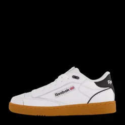 New Reebok Classic Club C Bulc Wht/blk/rbk Rub Gum3 Vit