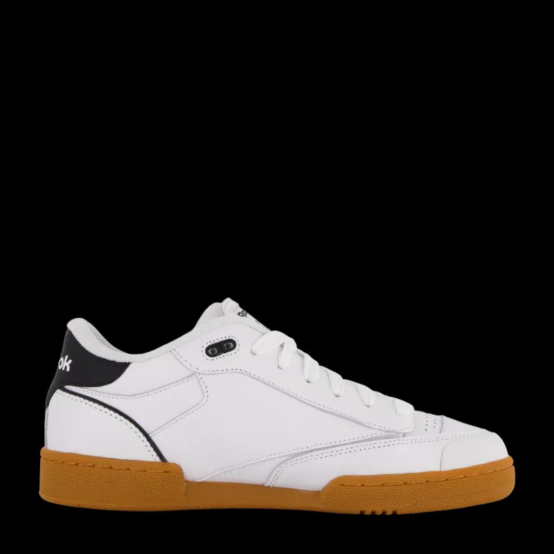 New Reebok Classic Club C Bulc Wht/blk/rbk Rub Gum3 Vit