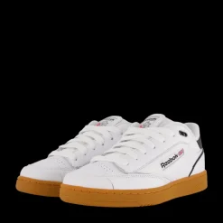 New Reebok Classic Club C Bulc Wht/blk/rbk Rub Gum3 Vit