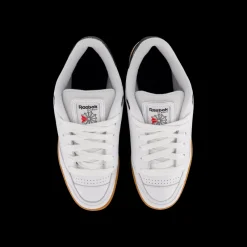 New Reebok Classic Club C Bulc Wht/blk/rbk Rub Gum3 Vit