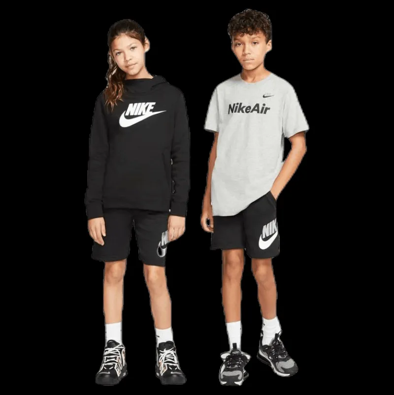 Nike Club Fleece Shorts Junior Black Svart Best