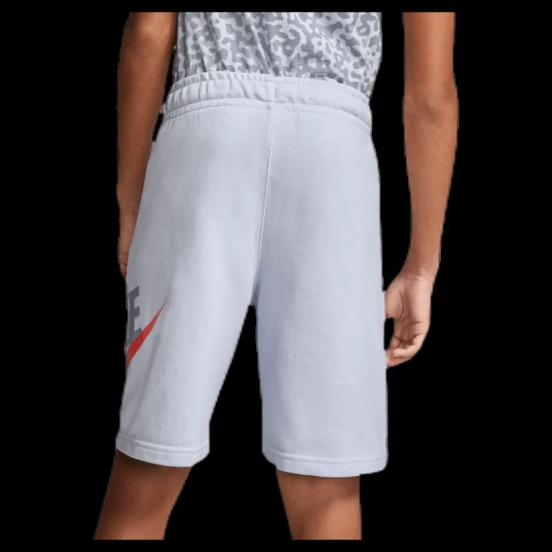 Nike Club Fleece Shorts Junior Grey Blå