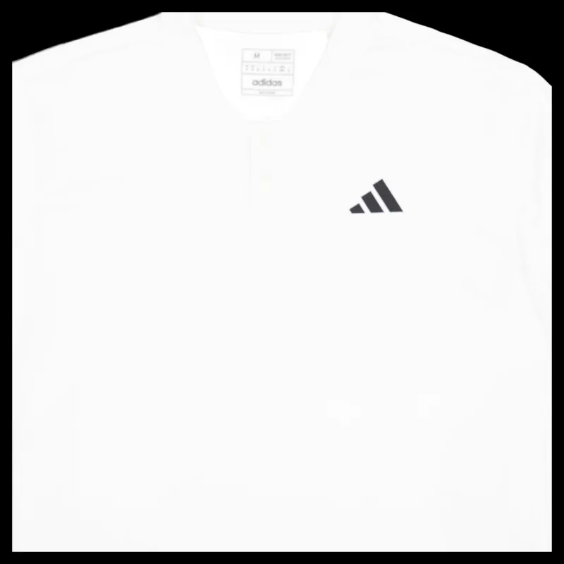 Online adidas Tennis Club Henley Shirt White Vit