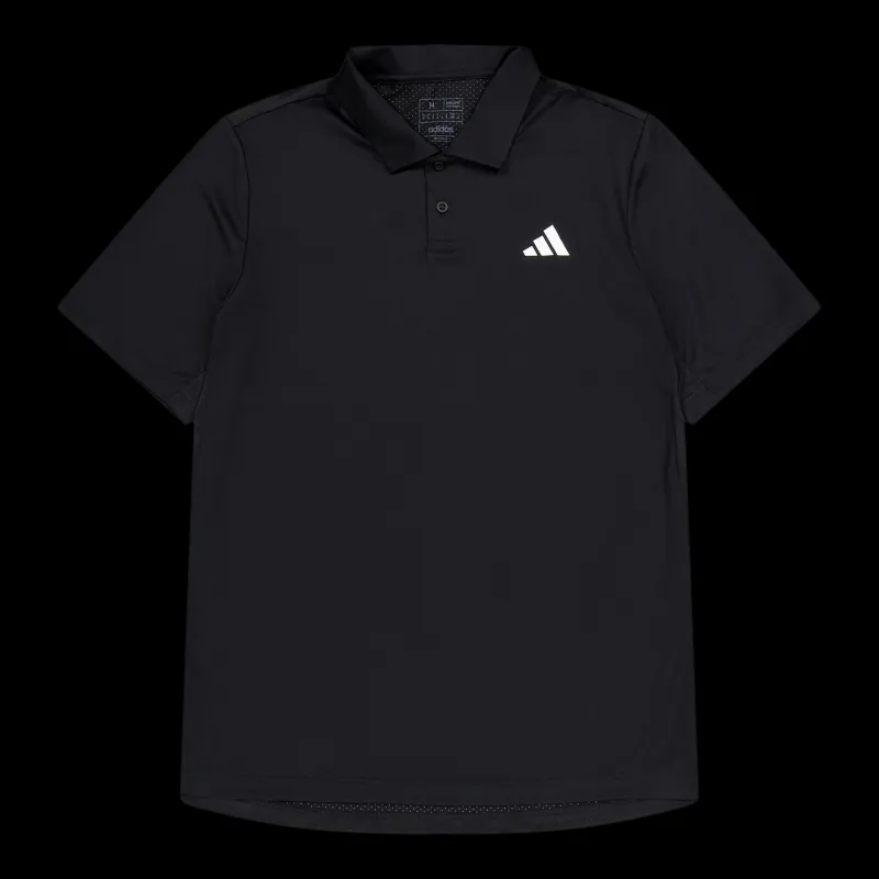 adidas Tennis Club Polo Shirt Black Svart